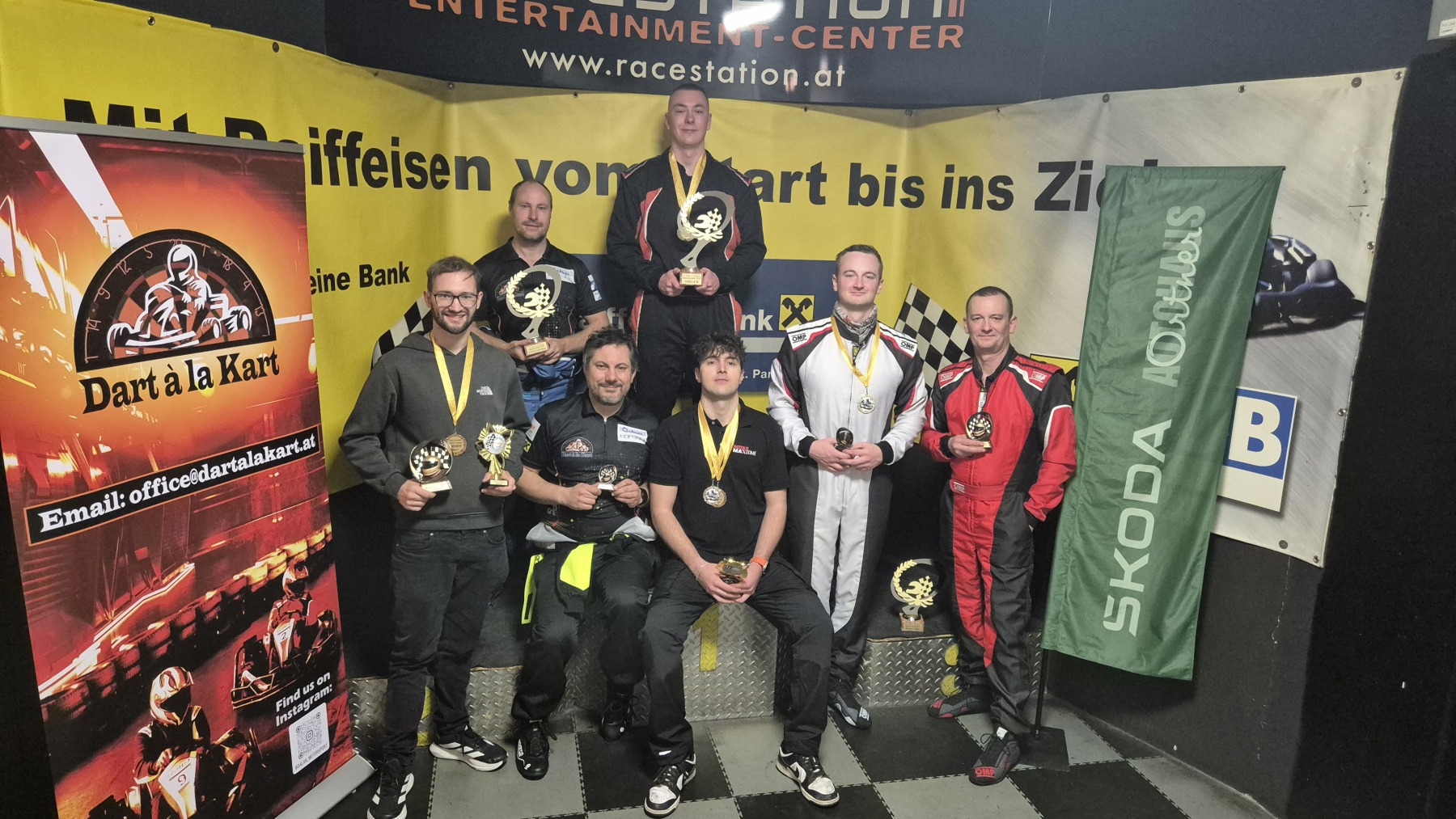 Dart à la Kart Meisterschaft – 9. Rennen – Racestation Entertainment-Center - St. Pantaleon